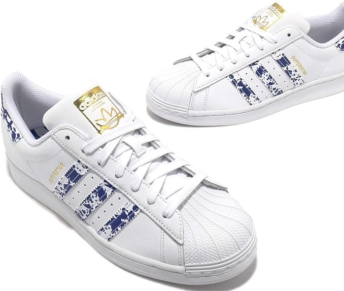 SUPERSTAR           FTWWHT/BLUE/GOLDMT  (FY7713)