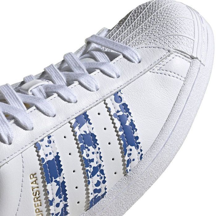 SUPERSTAR           FTWWHT/BLUE/GOLDMT  (FY7713)