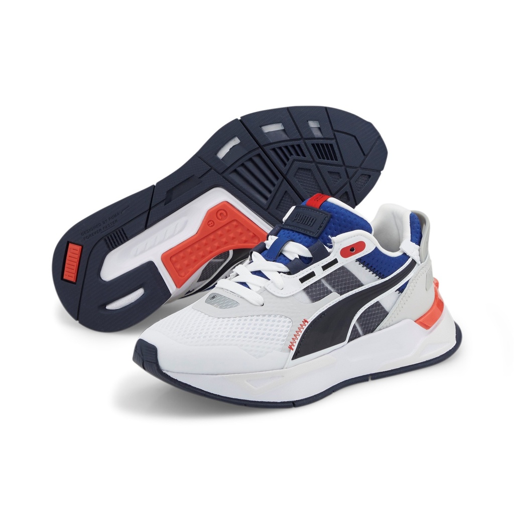 MIRAGE SPORT TECH PUMA WHITE-BLAZING BLU  (383107-12)