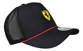 FERRARI SPTWR RACE TRUCKER CAP 024452-02