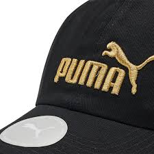 ESS CAP PUMA BLACK-GOLD-NO 1 022416-74