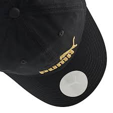 ESS CAP PUMA BLACK-GOLD-NO 1 022416-74