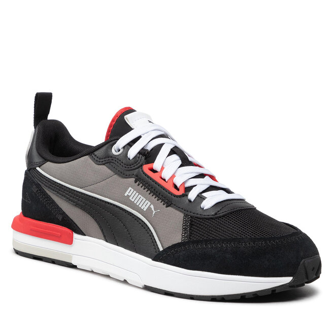 PUMA R22 PUMA BLACK-PUMA BLACK-GRAY VIOL  (383462-16)