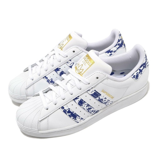 SUPERSTAR           FTWWHT/BLUE/GOLDMT  (FY7713)