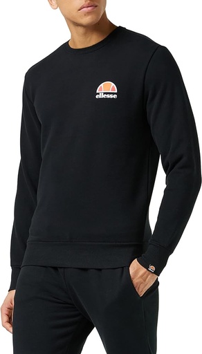 [ELLCREW-BLK] CREW ELLESSE HERITAGE ELLCREW-BLK